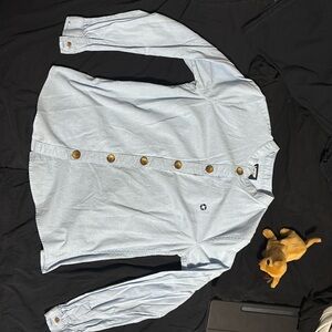 Chase Work Apparel (Light Blue Button Down)